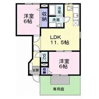 NGT-21’FUKUDA【1階】の間取り