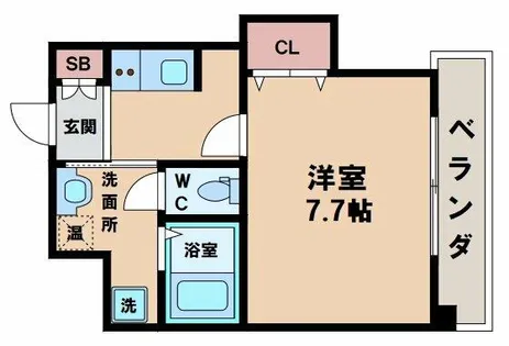 永久 トワ【7階】の間取り