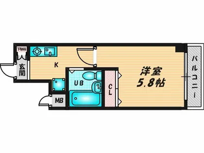 グランピア松村【3階】の間取り