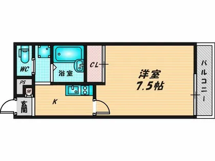 レオパレス御厨EAST【1階】の間取り