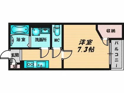 レオネクスト優【2階】の間取り