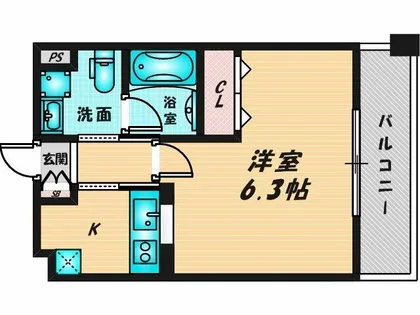 Ritz小阪【5階】の間取り