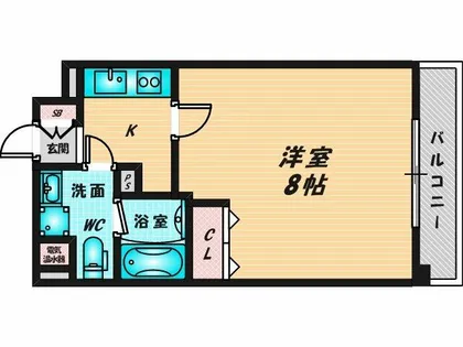 Ritz小阪【3階】の間取り