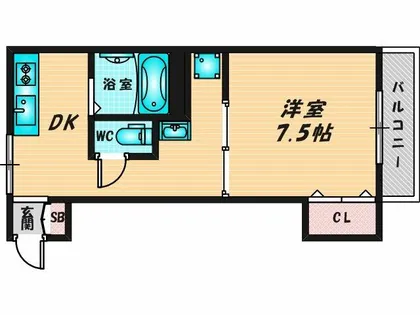 今津パークハイツ【2階】の間取り