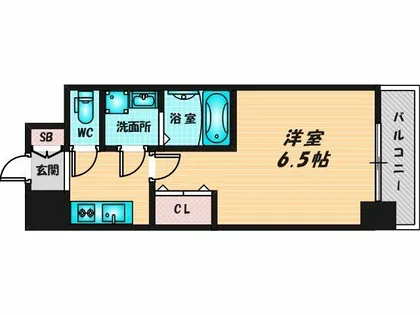 S-RESIDENCE小阪azure【3階】の間取り