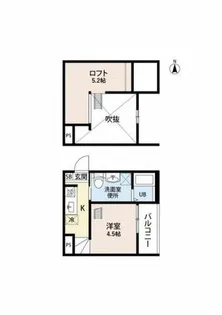 ALEX本陣【2階】の間取り