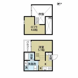 SEED【2階】の間取り