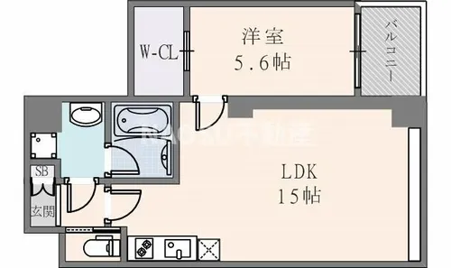 プレジオ長田【0212号室】の間取り