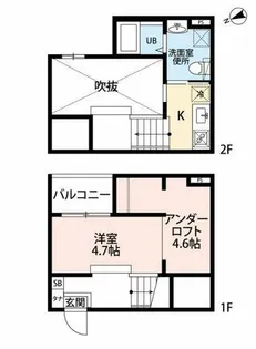 Celeste 五女子(セレステゴニョシ)【1階】の間取り