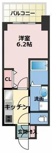 ARCOBALENO OSAKA FUSE(旧 S-RESIDENCE【2階】の間取り