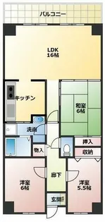 PHOENIX COURT 交野Ⅰ【1階】の間取り