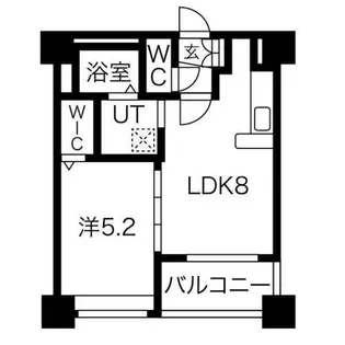 クラッセ大通り東【3階】の間取り