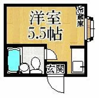 レアレア京橋19番館【1階】の間取り