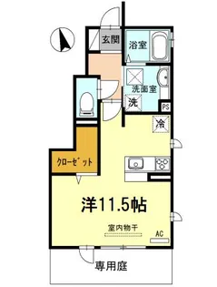 ラ・ルーチェ807 A棟【101号室】の間取り