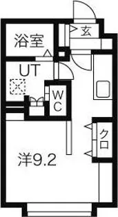 メディオフラム511【2階】の間取り
