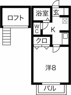 柴田ハイツB【1階】の間取り