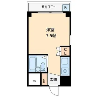 ラファエラ鳴尾2【4階】の間取り