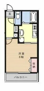 ラ・フォンテ今里【2階】の間取り