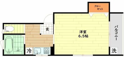 ハイツ海老江【3階】の間取り