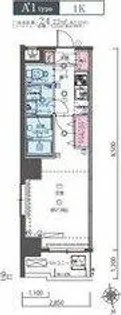 リヴシティ今池【2階】の間取り