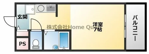 シティパーク菱屋西【4階】の間取り