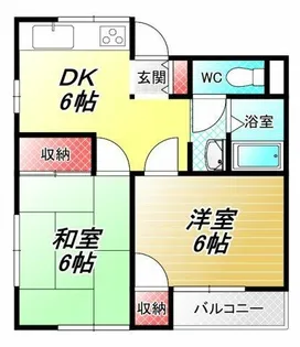 B・ビレッジ【4階】の間取り