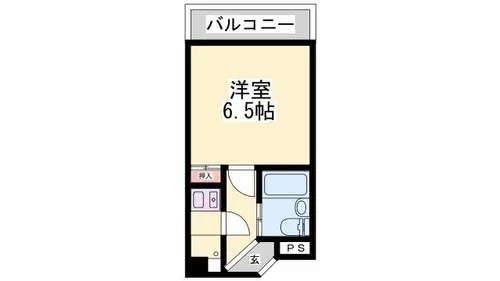ベルトピア手柄Ⅱ【404号室】の間取り