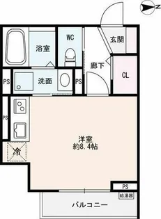 アーバン・ベース【301号室】の間取り