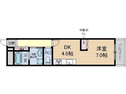 メルツハイム北村【702号室】の間取り