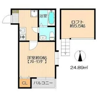 MIA CASA【2階】の間取り