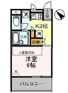 ASAHI【1階】の間取り