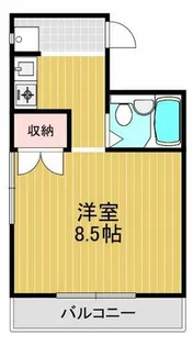 ピソ・デ・ホベン【2階】の間取り