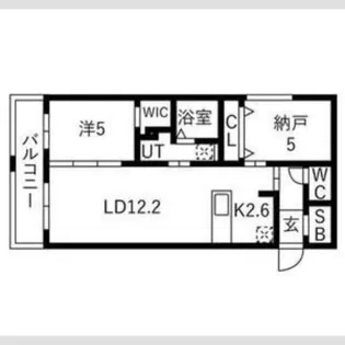 ヴィレッジ円山テラス【3階】の間取り
