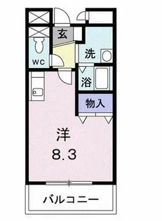 一ツ木ヒルズ【403号室】の間取り