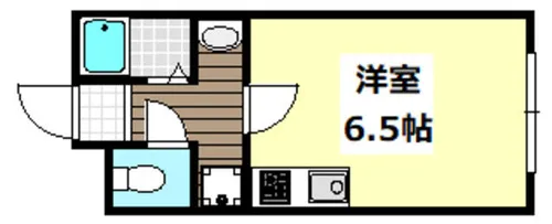 カーサディシエナ【201号室】の間取り