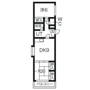 ヴォーネン南山鼻【3階】の間取り