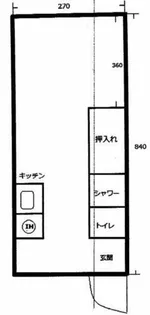 桜ハウス【21号室】の間取り
