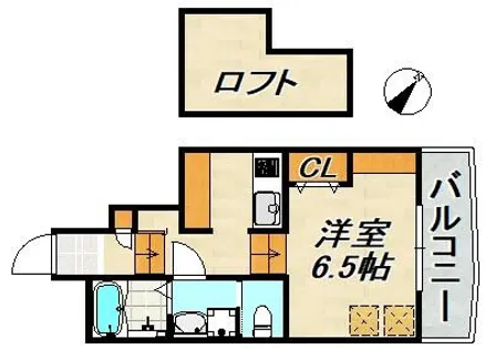 あんしん明神町【1階】の間取り