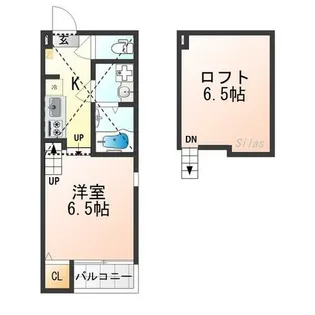 カデンツァ【1階】の間取り
