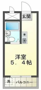 しらさぎメモリアル【108号室】の間取り