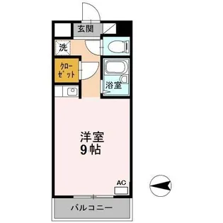 土井ハイツ北条口【306号室】の間取り