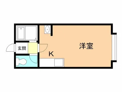 石崎コーポ5【202号室】の間取り