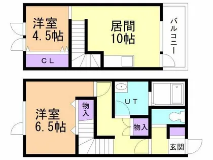 マンションプレビア【105号室】の間取り