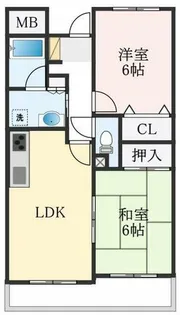 グランデ―ミFY【4階】の間取り