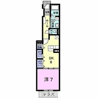 アレーナ【1階】の間取り
