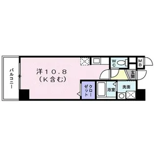 エスト堀川【7階】の間取り