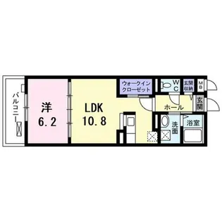 ラヴィータ【4階】の間取り