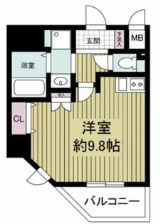 S-RESIDENCE Hommachi Marks【9階】の間取り
