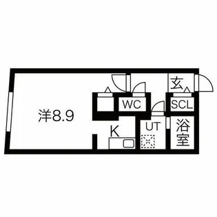 G VIVRE 岡崎駅前【4階】の間取り