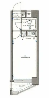 ロマネスク白金第2【3階】の間取り